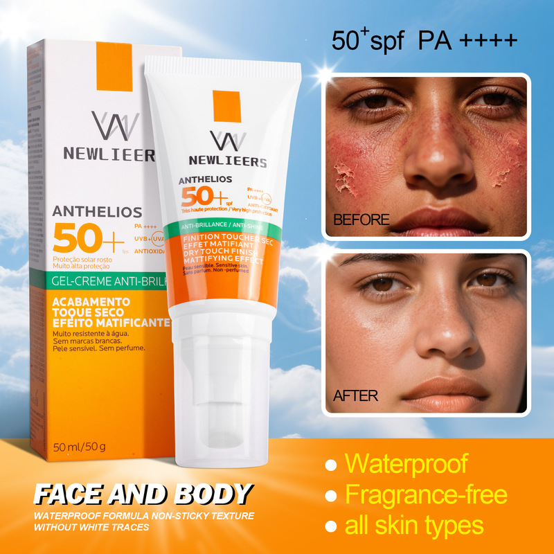 クロスボーダー日焼け止め日焼け止めマルチエフェクトリペアアイソレーションミルクSPF50+抗UV外国貿易英語パッケージ|undefined