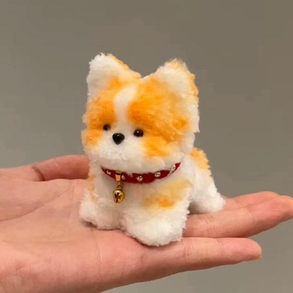 Coral Velvet Corgi Puppy [Material Pack] Free Tutorial