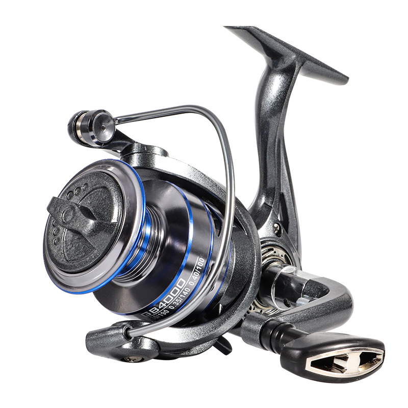 Carrete de pesca de metal Rueda de pesca de acero inoxidable Rueda DE PESCA DE Luya Rueda de giro Rueda de Pesca de Mar Rueda de varilla Rueda de pesca de roca
