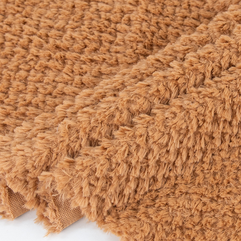 Kirin Velvet, 280g Matte Spray-Printed Velvet Fabric—10 Cents per PV, Brushed Velvet for Pet Beds, Carpets, and Plush Toy Materials