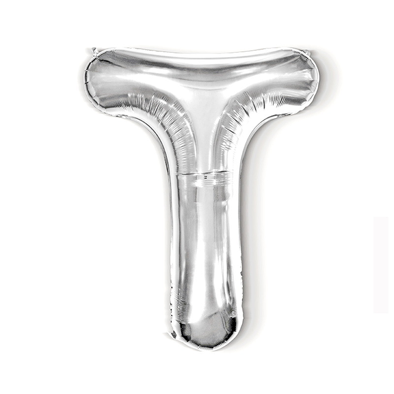 32 pulgadas 40 pulgadas 16 pulgadas inglés carta globo de aluminio fiesta de cumpleaños decoración de la boda papel de aluminio globo escena diseño