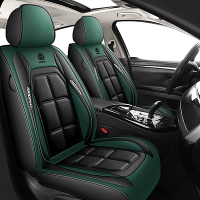 Passenger Seat Cover Four-Season Universal Cushion, Universal seat cover - green-single-seater