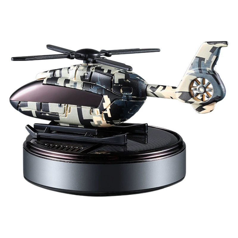 Солнечный вертолет автомобиль ароматерапия Автомобильные Духи поставки аромат украшение Творческий камуфляж самолет внутренние принадлежности