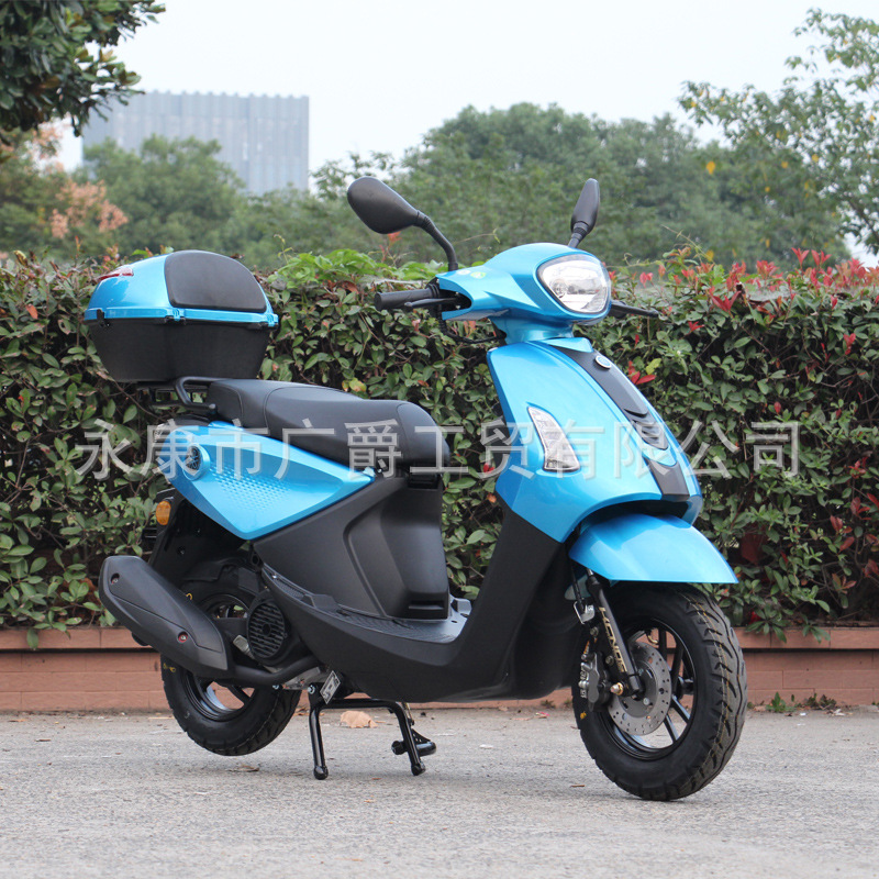 New Model Jog Scooter 125Cc Fuel-Powered Qiaoge Second-Generation Scooter Adult Two-Wheel Power-Assisted Wholesale Export