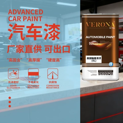 Automotive paint manufacturer, auto repair shop spray paint, 2K automotive paint clear coat, export trade, source factory (Avtomobil boyası)