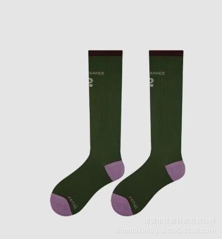 Medias de presión deportivas delgadas de micropresión, carreras profesionales, salto de cuerda, musculación muscular de pantorrilla, medias para mujeres