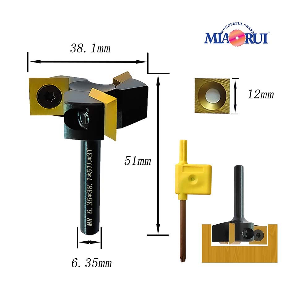 Carpintería abridor de orificios descartado, cuchillo de limpieza, cuchillo ranurado en forma de T, cuchillo de placa, cuchillo en forma de V, fresa de gong al por mayor, personalizado