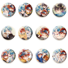 Anime SK8 Infinite Skateboard Refrigerator Magnet Time Crystal Magnetic Glass Home Whiteboard Sticker Decor 25mm