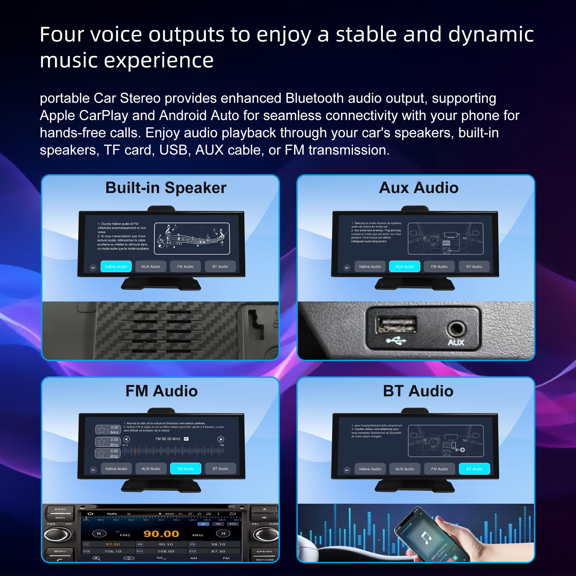 11.4-Inch 4K Driving Recorder Wireless Carplay Smart Screen Car Navigation Car Adas Recorder