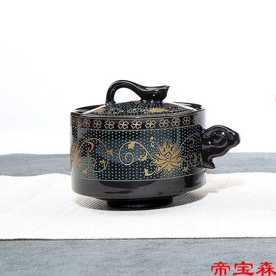 Shilaiyunzhuan Stone mill tea set lid single Cinnabar Lid Sold separately General type Hot Kungfu Online tea set parts
