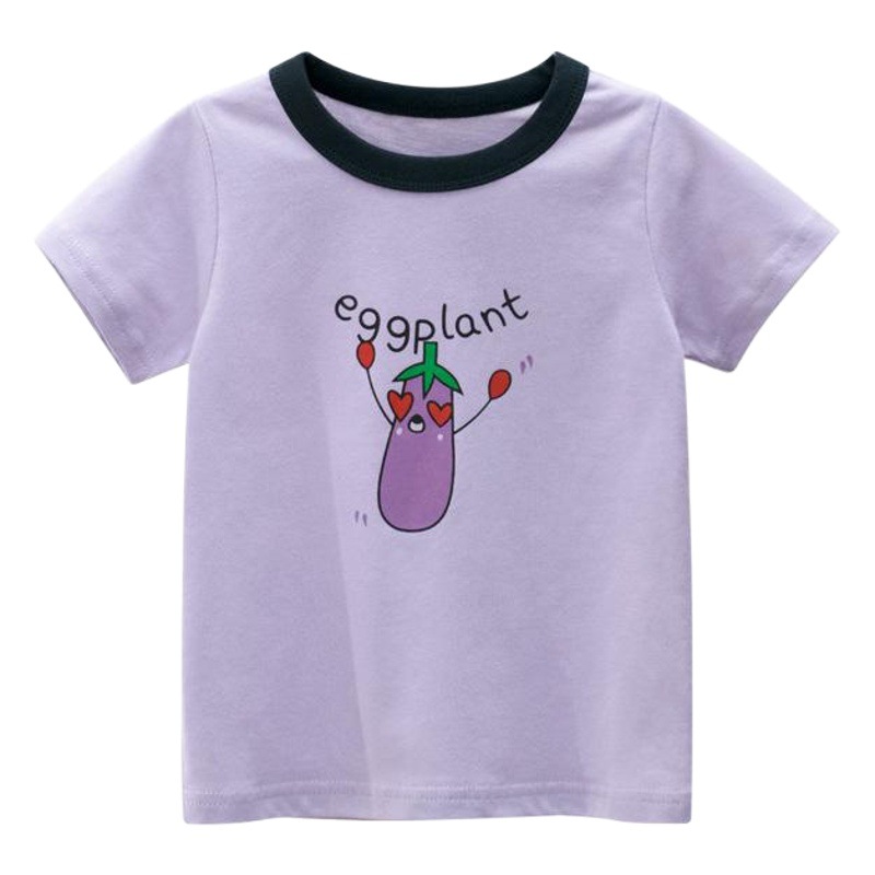 27 ropa para niños de estilo coreano en casa 2023 Camiseta de manga corta para niñas nuevas de verano ropa de bebé al por mayor entrega de una pieza ins