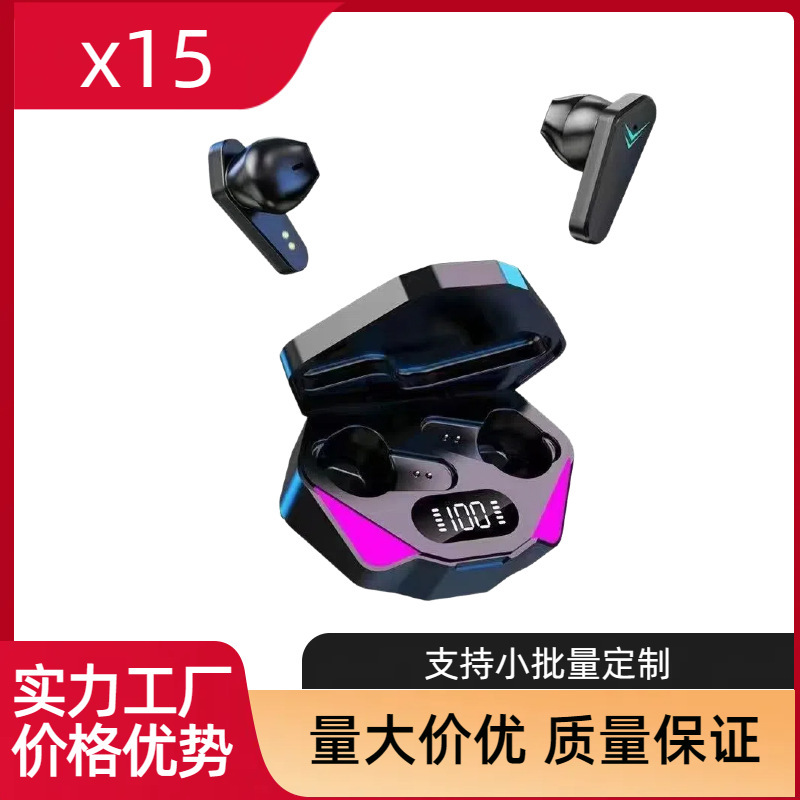 Cross-Border G11 Headset X15 Wireless Bluetooth Headset In-Ear Sports Stereo E-Sports Gaming Headset X15Pro