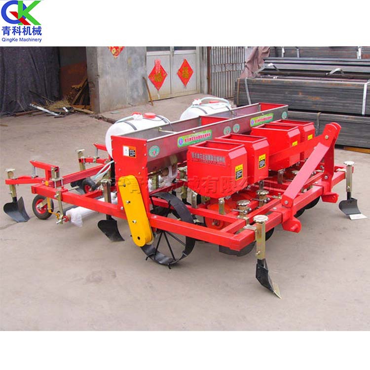春季干旱花生播种机 小型手扶式花生覆膜机 30力农作物种植机