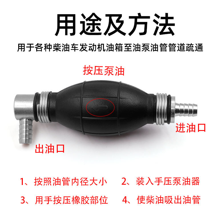 Hand Pump Oil Extractor, Quick Hand Squeeze Pump Oiler, Manual Oil Pump, Oil Suction Tool, Diesel Transfer Pump