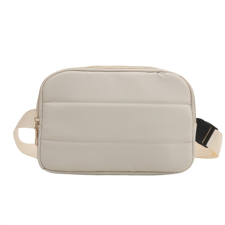 2024 nueva moda personalizada bolso de cintura hombre deportes al aire libre de verano para correr bolso de moda bolso de pecho de algodón de mujer