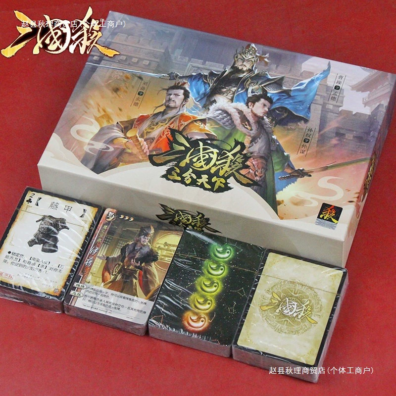 Карточная игра «Три королевства»: «Три королевства» — повседневная настольная игра-стратегия для вечеринок, полная общенациональная игровая карта, роскошное издание