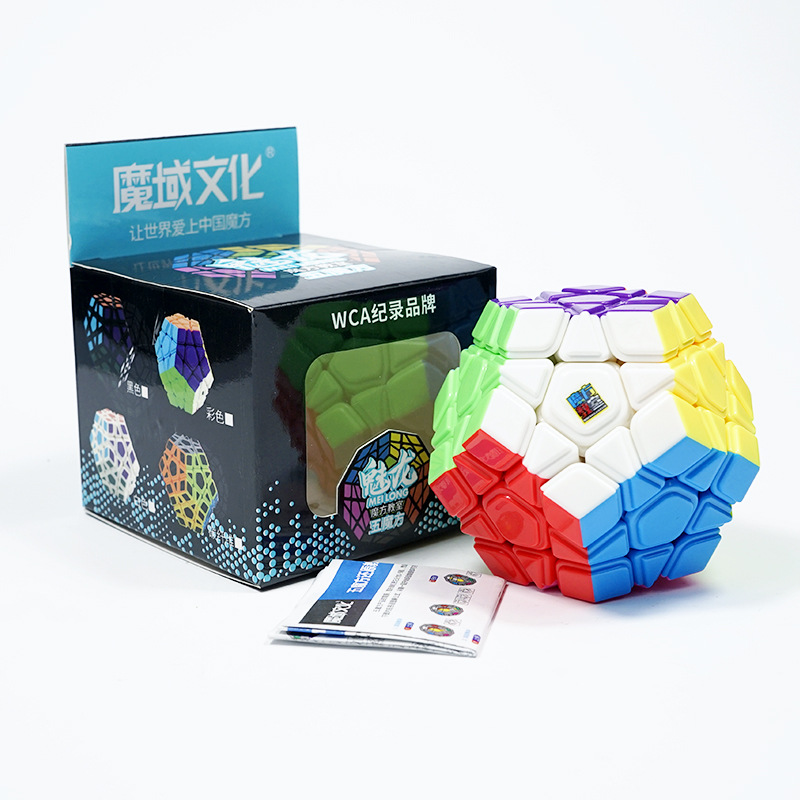 Moyu Culture Charm Dragon 2, 3, 4, 5, Cubo de Rubik, pirámide de color sólido, puesto de inteligencia, fuente de juguetes, consulta de chat privado
