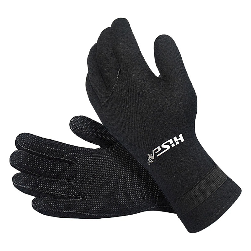 Hisea Diving Gloves Anti-Slip, Cold-Proof, Warm Hand Guards, Snorkeling, Anti-Scratch Sports Equipment, Dropshipping Outdoor