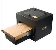 路方 办公档案盒专用打印机喷墨专业单位档案盒袋脊背卷宗 黑色