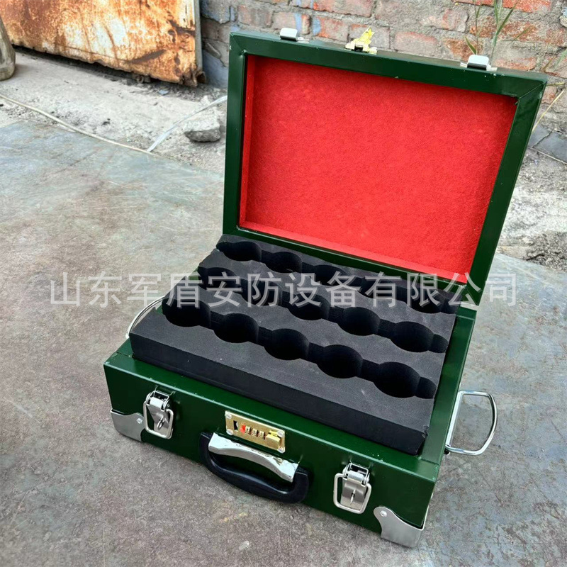 民用爆破器材存放箱厂家 雷管箱 防爆钢板 军绿的锂电池防爆箱