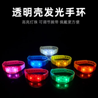 硅胶LED发光手环声控发光夜光腕带粉丝助威道具演唱会发光手环