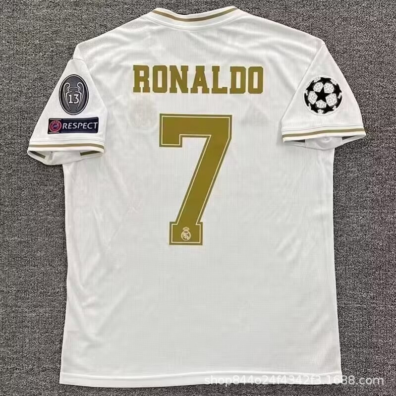 レアル・マドリード レトロジャージコレクション 半袖ファンバージョン 長袖 ロナウド・ロモス・クロス サッカーユニフォーム 工場直販|undefined