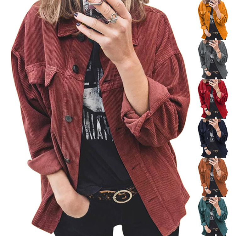 autumn corduroy cardigan