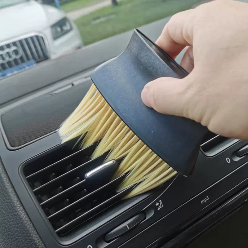 空调出风口除尘刷汽车空调出风口毛刷车内细节缝隙清洁软毛细毛刷
