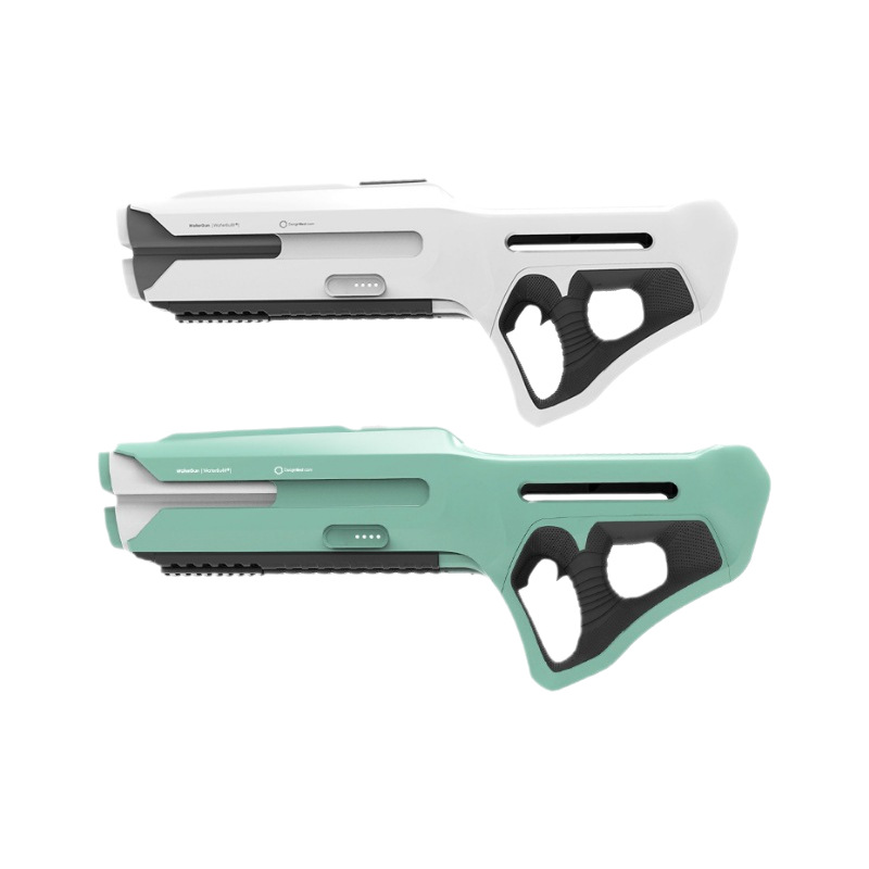 Buffalo pistola de agua eléctrica pelo continuo de gran capacidad de absorción de agua automática de alta presión pistola de agua para adultos grandes juguetes de agua para niños
