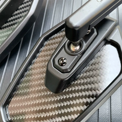 Carbon Fiber Side – Motorcycle rearview mirror