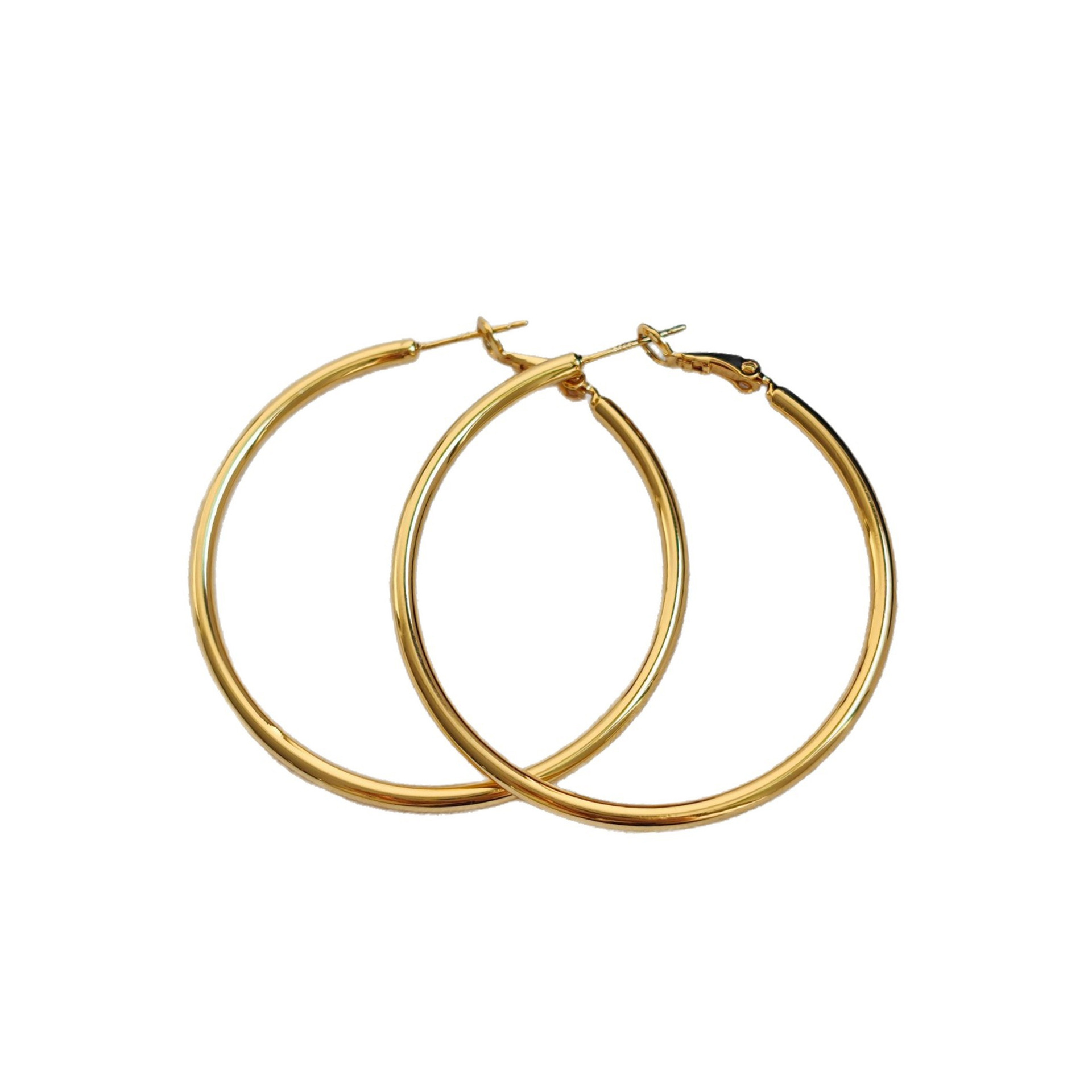 Classic Hoop Earrings For Women Unique Versatile Style_voghion.com