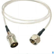 F直公头/TV公头HDTV有线电视机顶盒TAC高清数字卫星延长RG179同轴