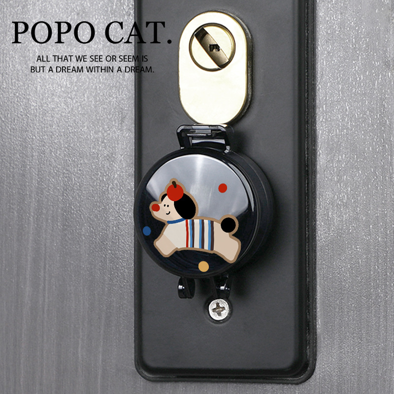 入户门门锁保护罩卡通防宝宝开门锁保护盖家用儿童防反锁