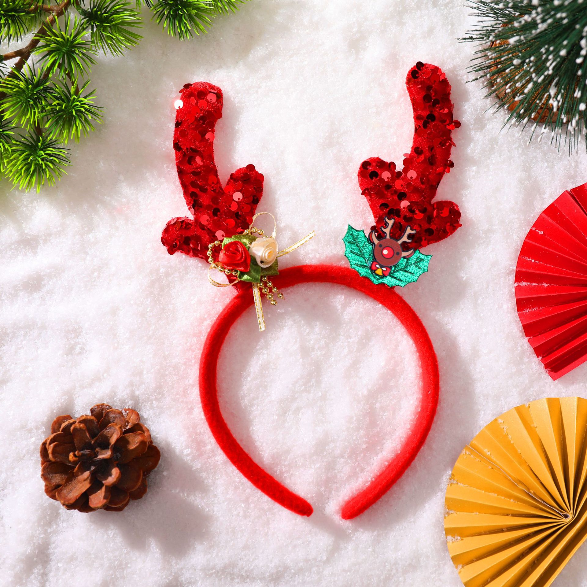 8#亮片鹿角头箍 红.jpg