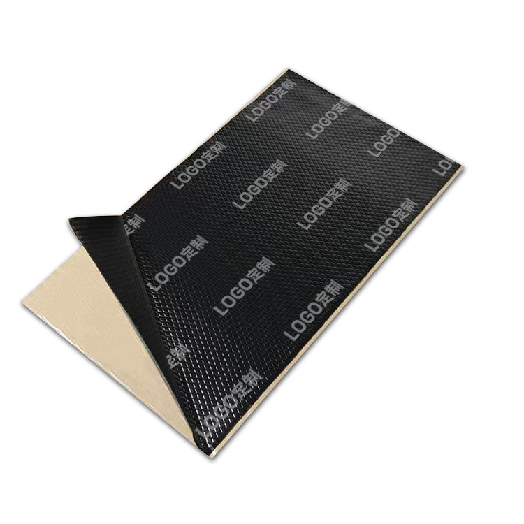 Wholesale Automotive Soundproofing Materials Butyl Rubber Shock Absorber Pads Three-In-One Car Door Soundproofing Damping Shock Absorption Noise Reduction