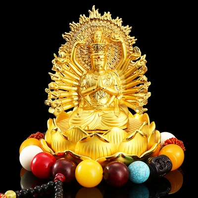Car ornaments, decoration double-sided Guanyin gift