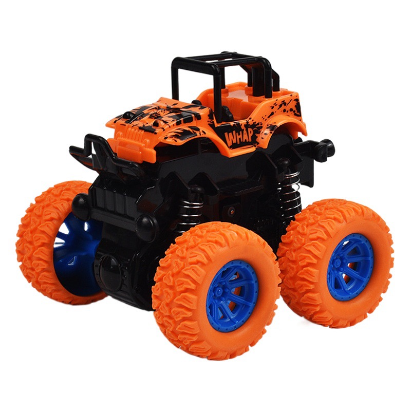 Vehículo todoterreno con tracción en las cuatro ruedas transfronterizo coche de juguete para niños doble inercia simulación de rotación de 360 grados Stunt car Stunt venta al por mayor