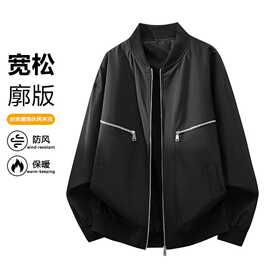 春季新款情侣款休闲外套男潮流夹克 多组图片