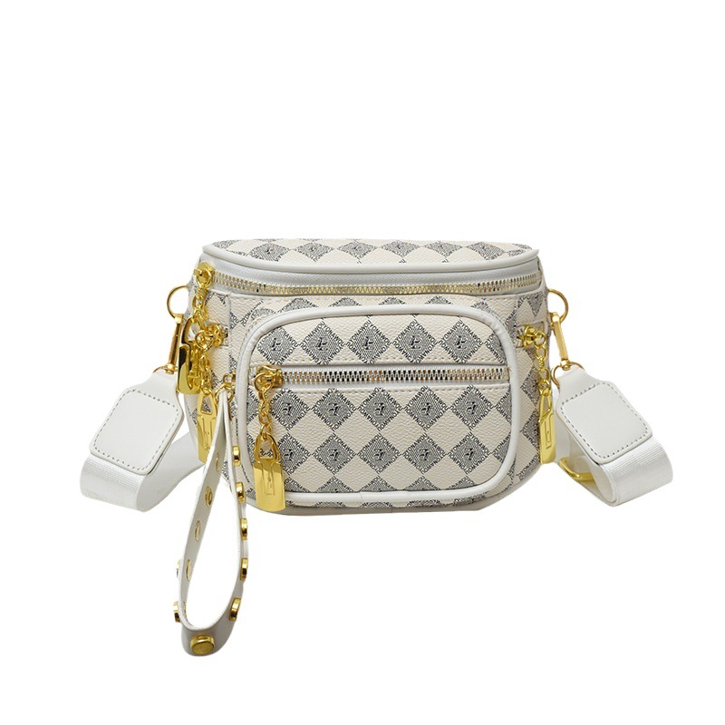 Bolsos de Mujer Transfronterizos, Nuevos Modelos 2024, Bolsos Cruzados Clásicos Estampados Más Vendidos, Bolsos de Pecho de Alta Gama, Bolsos de Cintura Casuales, Modernos