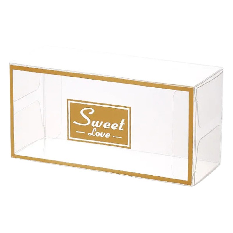 New transparent PVC candy box wedding wedding gift candy box gift box candy bag simple packaging box