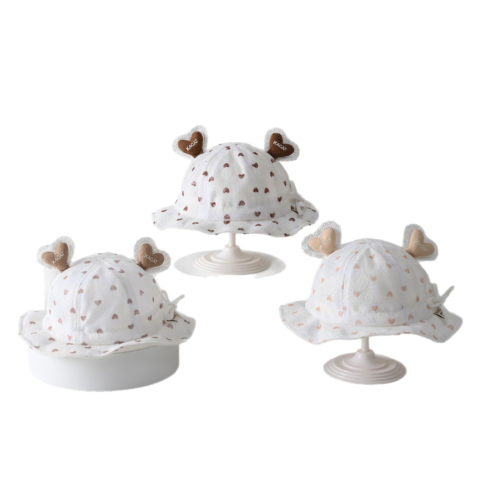 Sombrero para bebés primavera y otoño delgada malla transpirable sombrero de pescador para bebés pequeños meses de sombrero solar para niñas sombrero de verano