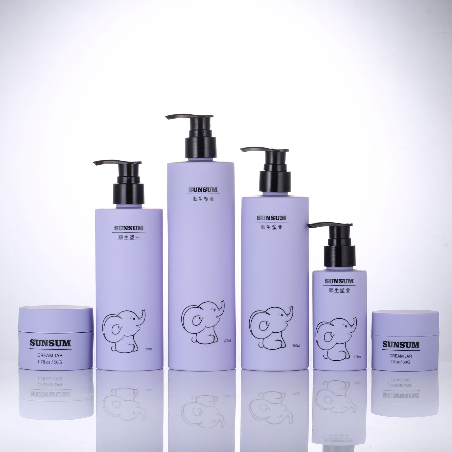 200ml化妆品PET塑料瓶洗手液瓶500ml洗发水瓶乳液瓶300ml沐浴露瓶