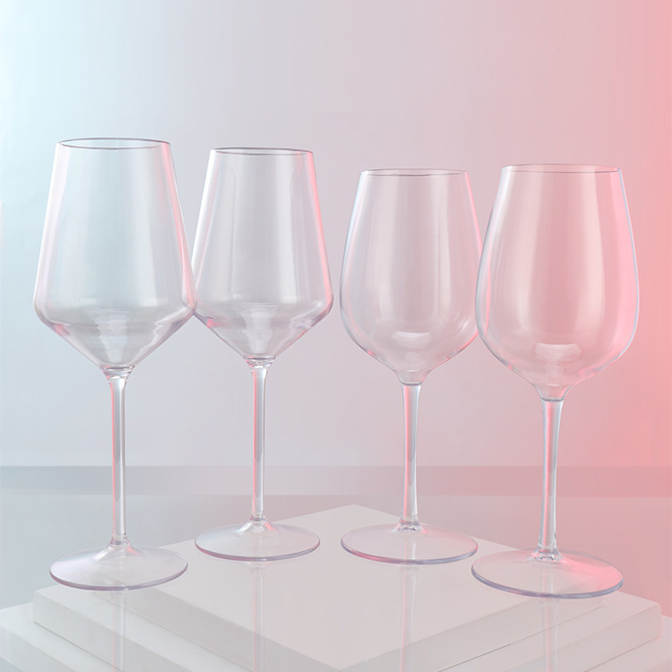 PETG tritan plástico copa de vino tinto champán vino extranjero vino agua bebida taza