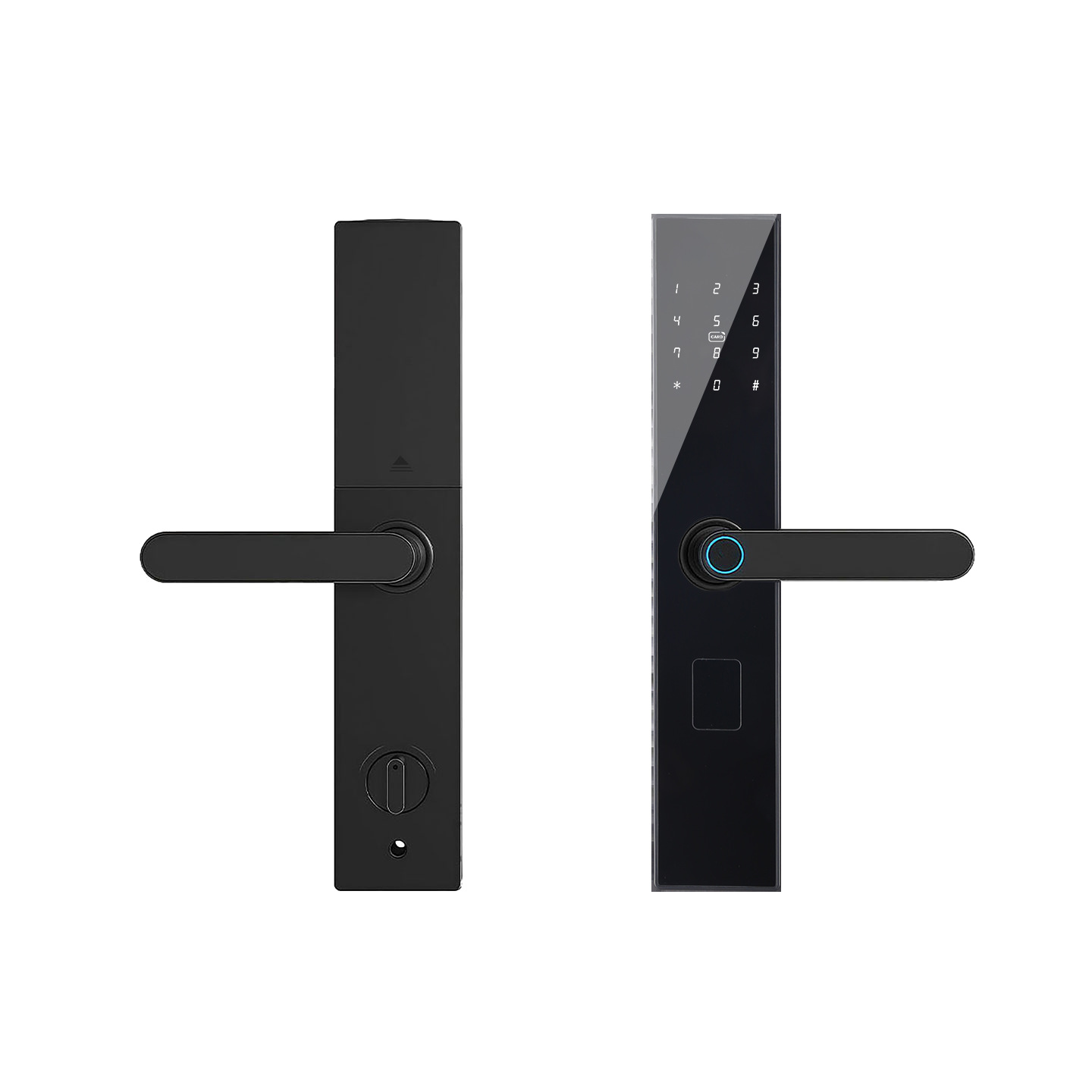 Cerradura Electrónica Inteligente con Bluetooth de Aleación de Aluminio, Huella Dactilar, para Puerta Antirrobo