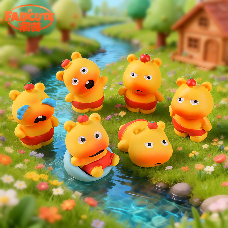 Hot-Selling Trending Item: Capybara Treasure Lulu Resin Figurine, Capybara Lulu Ornament, Blind Box, Wholesale Hot-Selling Trending Item: Capybara Treasure Lulu Resin Figurine, Capybara Lulu Ornament, Blind Box, Wholesale