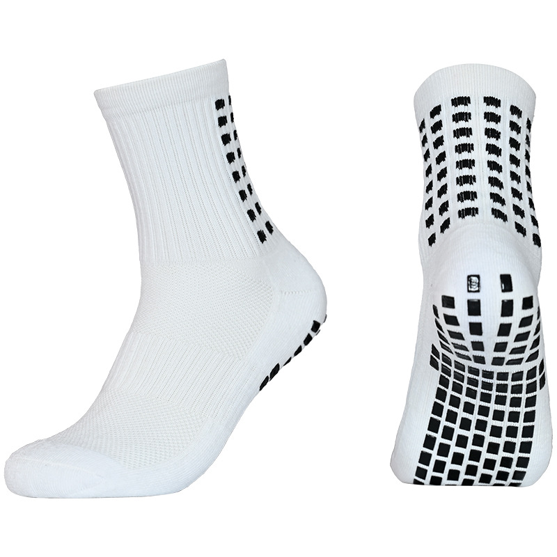 Non-Slip Football Socks, Short Socks, Men's Adult Mid-Length Towel Bottom, Thickened Breathable Player Version Football Socks, Basketball Socks