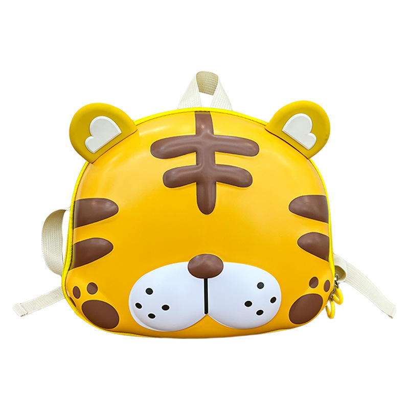 Nueva moda jardín de infantes mochila material EVA tigre de dibujos animados mochila de hombro para niños mochila de viaje casual para niños