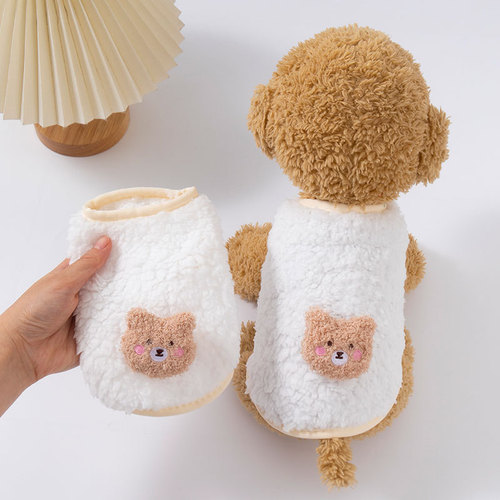 Pet clothes for puppies and kittens, cute sweatshirts for newborn puppies and kittens, small dog and cat fur coats