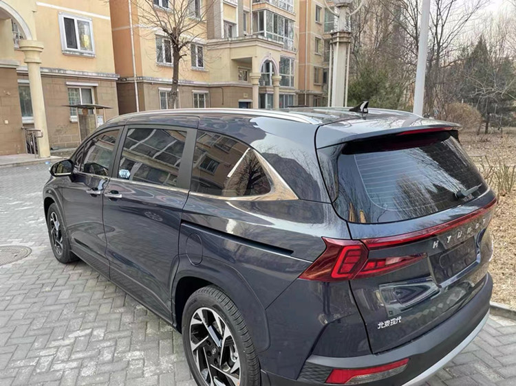 Suitable for 21 Hyundai Tucson L Kustu Roof Rack Aluminum Alloy Punch-Free Vertical Rod Travel Modification