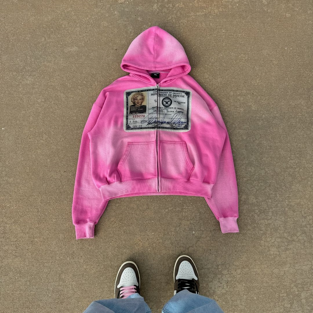 Sudadera con capucha y2k retro estampado anime unisex oversize_voghion.com